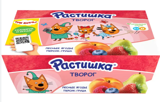 Растишка лесная ягода персик груша 6шт*45гр