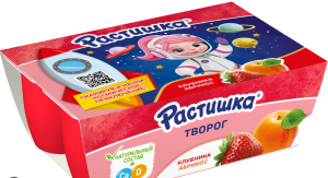 Растишка клубника абрикос 6шт*45гр