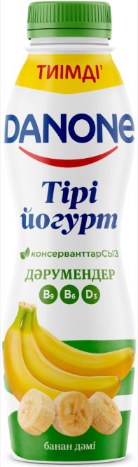 Danone питьевой йогурт 670мл Банан