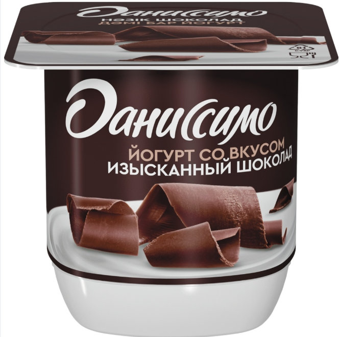 Даниссимо йогурт, 100гр ШОКОЛАД