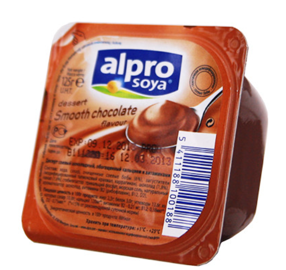 АЛЬПРО ДЕСЕРТ СОЕВЫЙ СО ВКУСОМ ШОКОЛАД 125гр