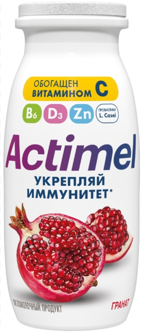 Actimel, 1.5% 95мл ГРАНАТ+ВИТАМИН С