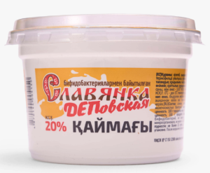 БИОсметана Славянка ДЕП 20% 180мл стакан