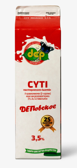 Молоко с микроэлементами ДЕП 3,5% 1000гр п/п