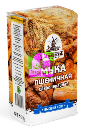 Мука высший сорт 2 кг пахомов