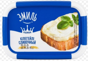 Сырный продукт Эмиль плавленый "Сливочный" 55% 170гр ванна