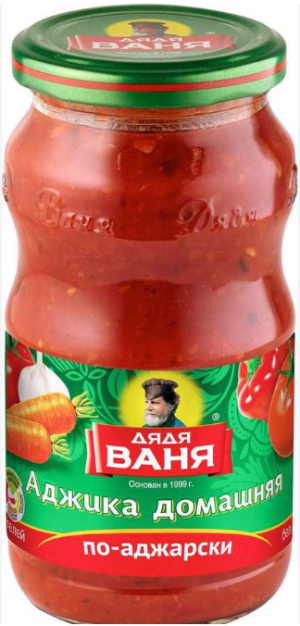 Аджика Дядя Ваня Аджика по-аджарски 460 гр