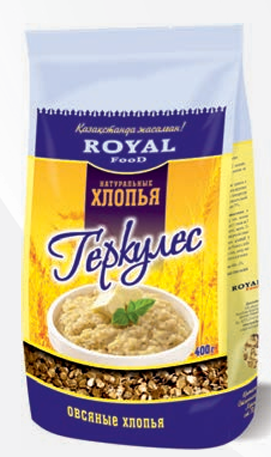 Каша "Геркулес" 400гр м/у Роял