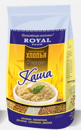 Каша "5 злаков" 400гр м/у Роял