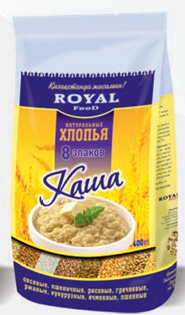 Каша "8 злаков" 400гр м/у Роял