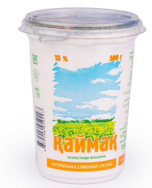 Сметана жирность 15% 500 гр. Садовое