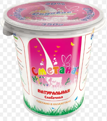 Сметана Premium жирность 20%  "САДОВОЕ" 350 гр.