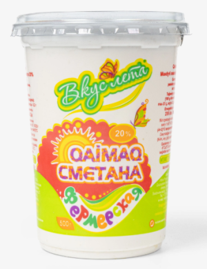 Сметана жирность 20% 500 гр."Вкус Лета"	Садовое