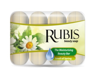 Rubis Мыло красота, весенний аромат 4шт по 60гр