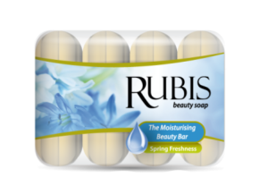 Rubis Мыло красота, весенняя свежесть 4шт по 60гр