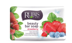Rubis Косметическое мыло клубника 90гр