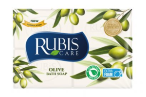 Rubis Косметическое мыло оливковое 4шт по 110гр