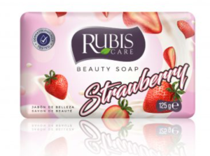 Rubis Косметическое мыло клубника 125гр