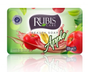 Rubis Косметическое мыло яблока 125гр