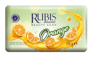 Rubis Мыло апельсин в бумажной упаковке 150гр