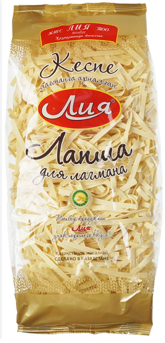 Лапша "Лия" Яичная для лагмана