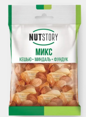 Кешью, миндаль, фундук «NutStory», 34гр