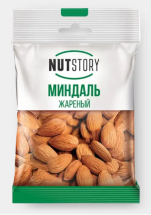 Миндаль жареный «NutStory», 34гр