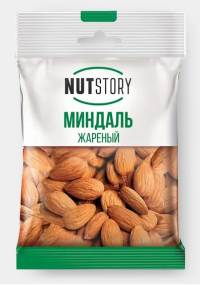 Миндаль жареный «NutStory», 34гр