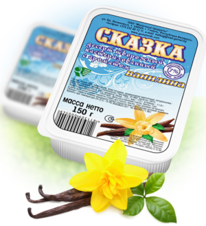 Милкавита Десерт твор. 7% "Сказка" Ванили пастер. 150гр