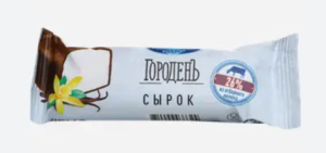 Молочный Мир Сырок 26% твор.глаз. "аром.ВАНИЛИ" 40гр "ГороденЪ"