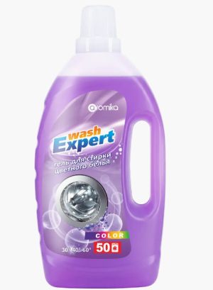 "WashExpert"  гель  для стирки  цветного белья  2000мл  COLOR