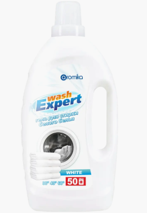 "WashExpert" гель для стирки белого белья 2000мл  WHITE