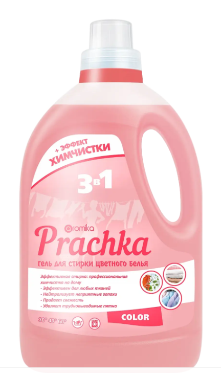 ГЕЛЬ для стирки 3300 мл PRACHKA COLOR