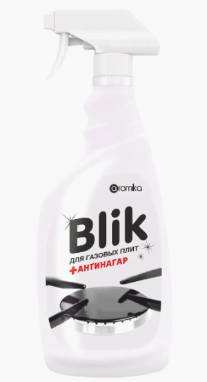 "BLIK" чист.средство для газовых плит +Антижир 500мл