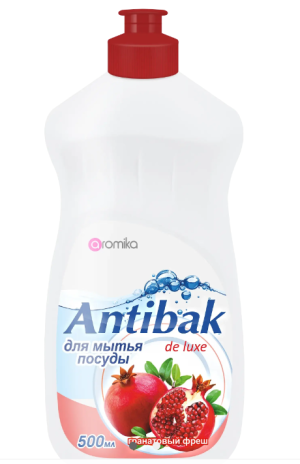 "ANTIBAK de LUXE"  500мл д/посуды  Гранатовый фреш
