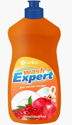 "WASH EXPERT" Гель д/посуды 500мл Гранатовый чай