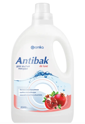 "ANTIBAK de LUXE"  3300мл д/посуды  Гранатовый фреш