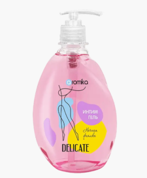 "Delicate" интим-гель  400мл Ночная фиалка дозатор  N