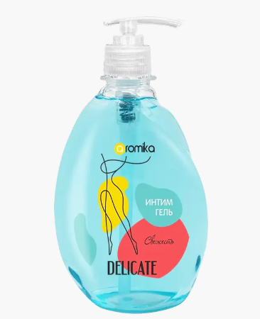 "Delicate"  интим-гель  400мл.  СВЕЖЕСТЬ дозатор N