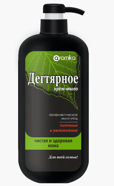 "ДЕГТЯРНОЕ"  крем-мыло 1100мл  дозатор