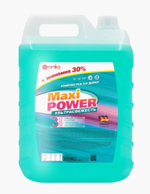 "Maxi Power" гель для стирки универсальный 5л Химчистка+Ультрасвежесть (К)