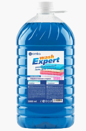 "WashExpert" гель для стирки универсальный 5л UNIVERSAL (PET)