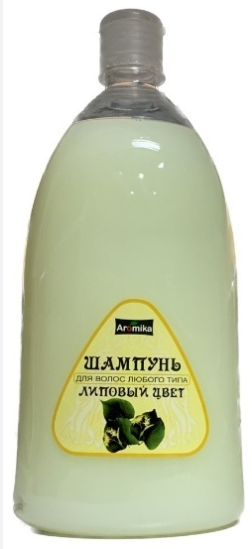 "AROMIKA" NEW шампунь 1000мл  Липовый цвет  S