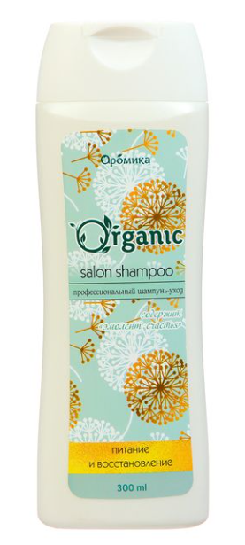 " AROMIKA" SPA  ORGANIC шампунь 300мл  Питание и восстановление  S
