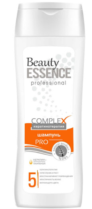 " AROMIKA" BEAUTY ESSENCE  Бессульфатный шампунь  300мл  Кератинотерапия  S