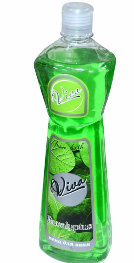 "Viva" пена для ванн  1000мл  EUCALYPTUS