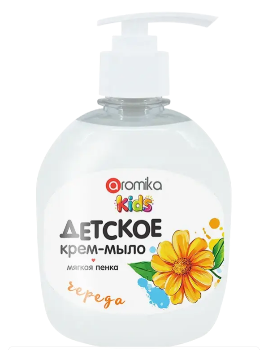 "Viva" крем-мыло детское  330мл  Череда  дозатор
