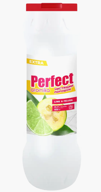 PERFECT чистящий порошок 400 г Lime & Feijoa
