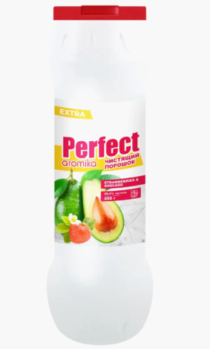 PERFECT чистящий порошок 400 г Strawberries & Avocado