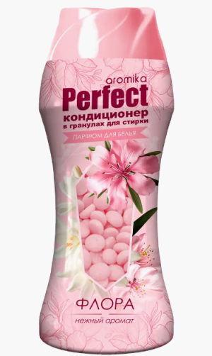 PERFECT кондиционер для белья  в гранулах Флора (розовый)